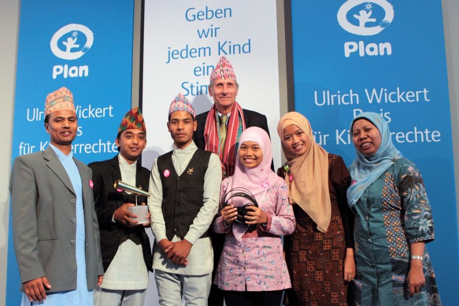 Ulrich Wickert Preis für Kinderrechte 2013 verliehen