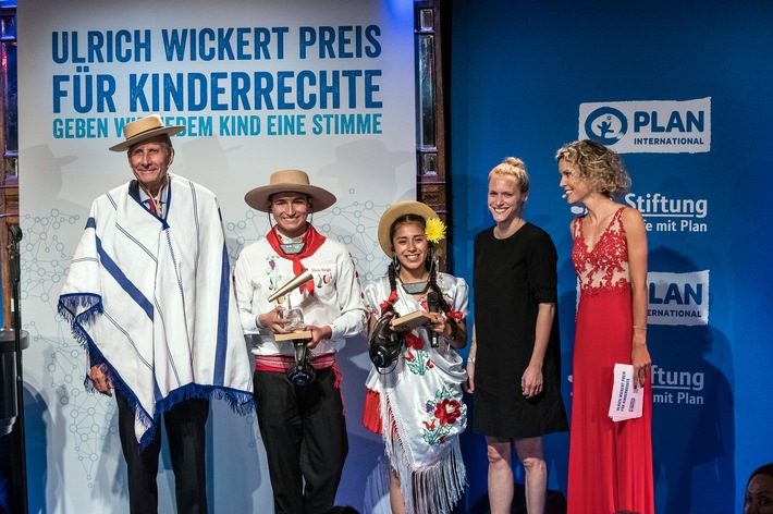 Ulrich Wickert Preis für Kinderrechte 2018 zum siebten Mal in Berlin verliehen