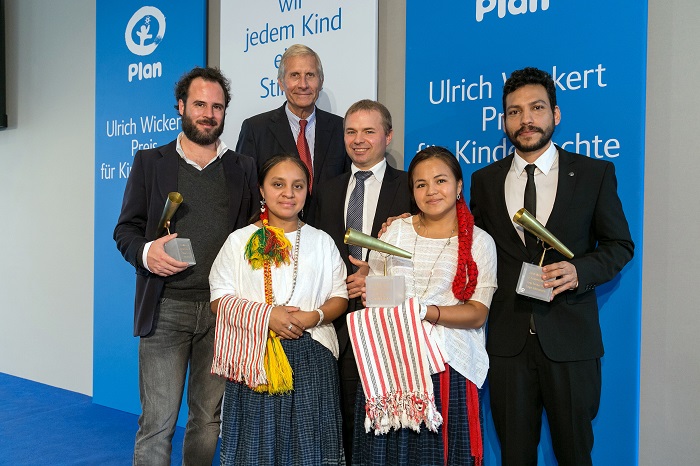 Ulrich Wickert Preis für Kinderrechte 2014 in Berlin verliehen