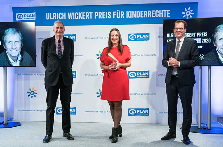 Journalist:innen mit Ulrich Wickert Preis für Kinderrechte 2020 geehrt