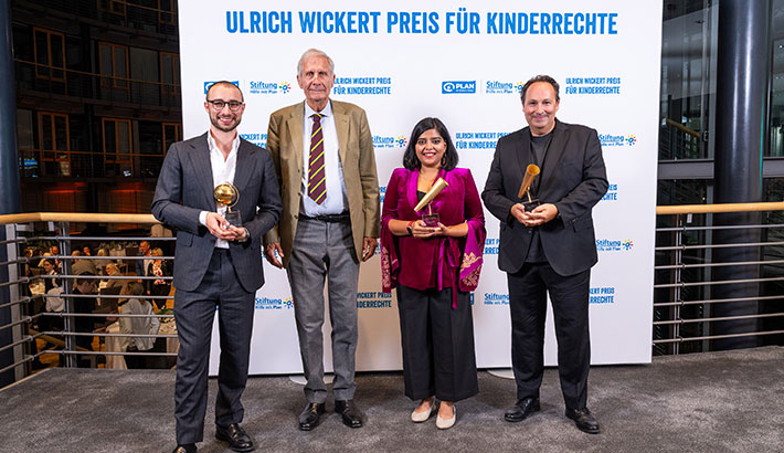 Ulrich Wickert Preis für Kinderrechte 2025: Das sind die Gewinner:innen